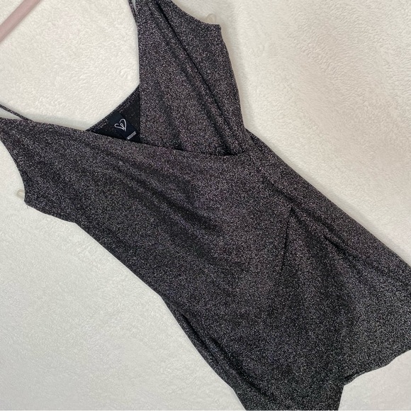 Windsor  Mini Dress Large Disco Fairy Glitter Multicolor Sparkles - Picture 3 of 9